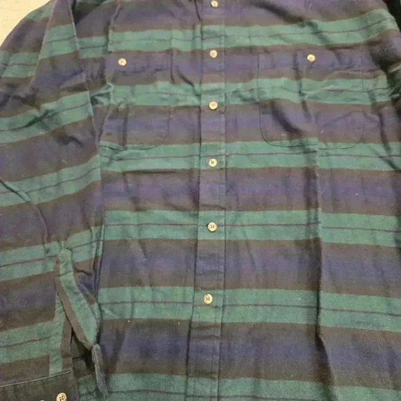 Tango by Max Raab Men's XL Long Sleeve Casual Button-down Plaid Flannel Shirt - Picture 5 of 16
